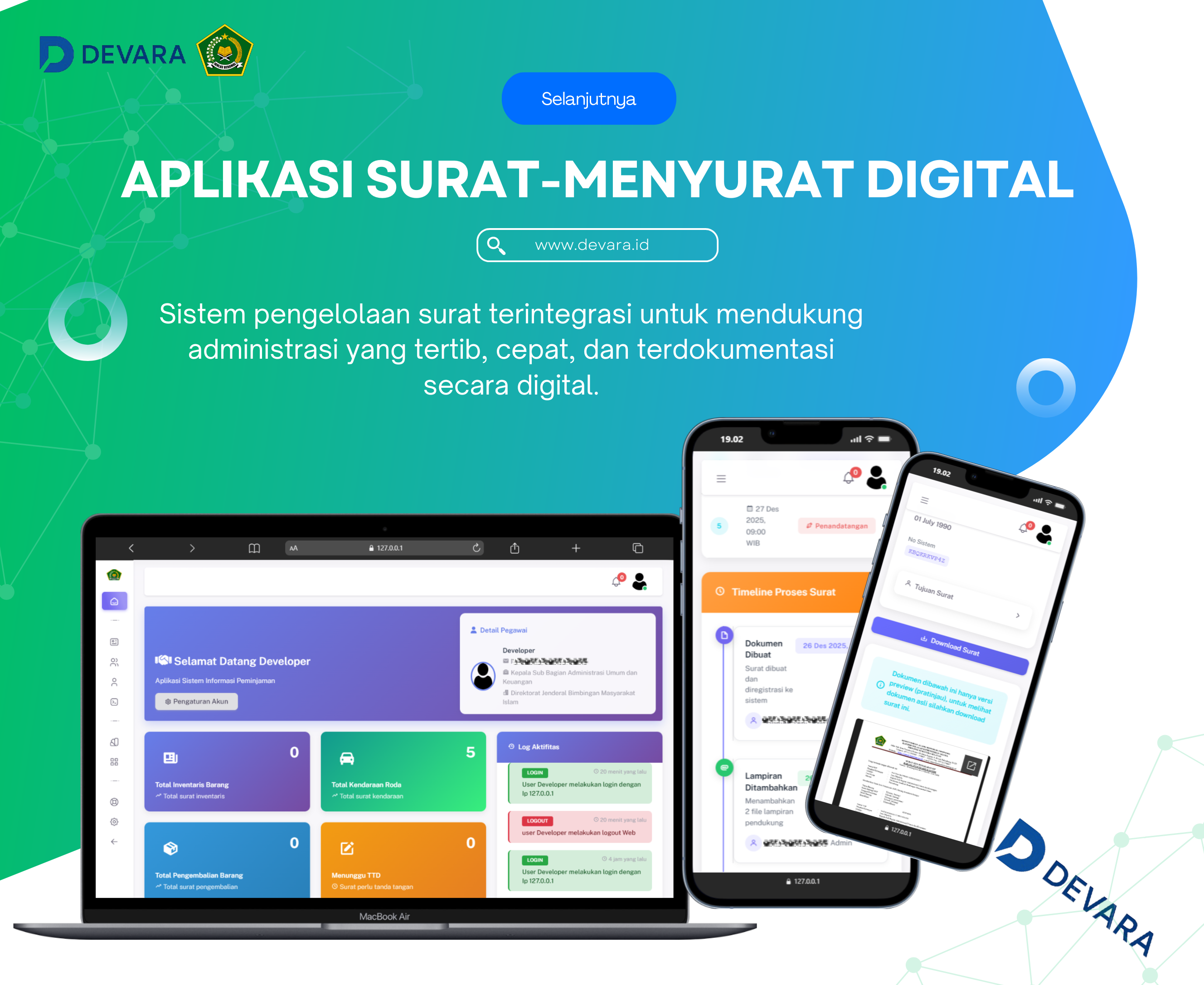 Aplikasi Surat Menyurat Digital